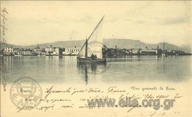 Suez. Vue generale de Suez.