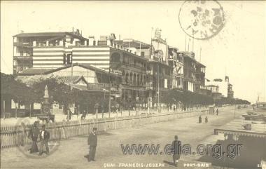 Quai Francois-Joseph. Port-Said.