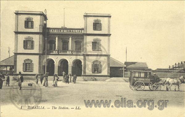 Ismailia. - The Station.