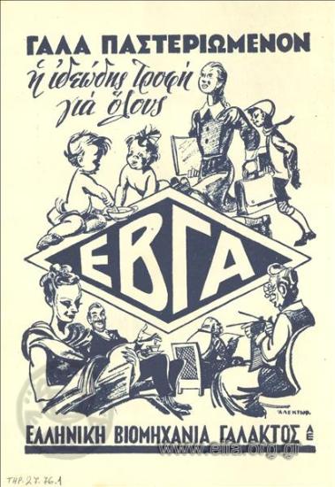 ΕΒΓΑ, σοκολάτα - γάλα - γιαούρτι - κακάο - παγωτά