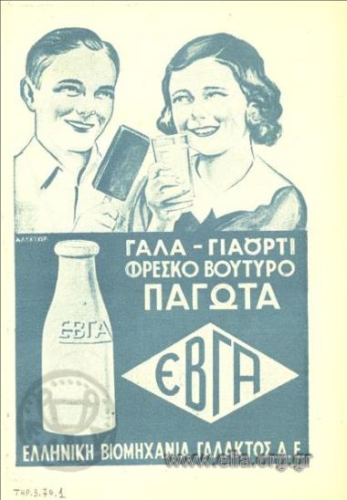 ΕΒΓΑ, σοκολάτα - γάλα - γιαούρτι - κακάο - παγωτά