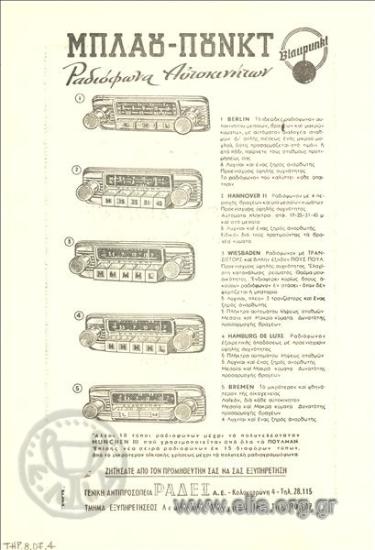 Blaupunkt, ραδιόφωνα