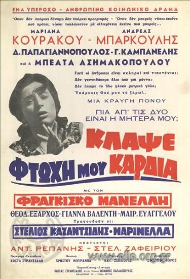 Κλάψε φτωχή μου καρδιά