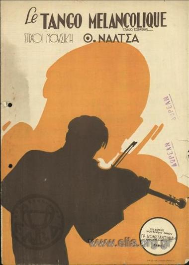 Tango melancolique, le