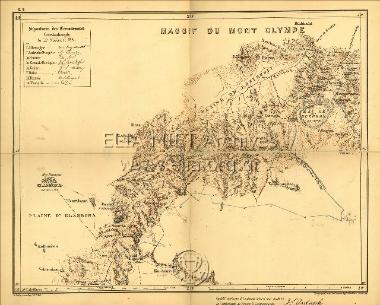 CARTE DE LA NOUVELLE FRONTIERE TURCO-GRECQUE