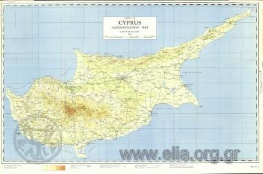 SURVEY OF CYPRUS : ADMINISTRATION MAP