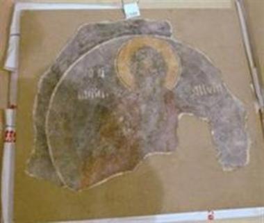 Αποτοιχισμένη τοιχογραφία