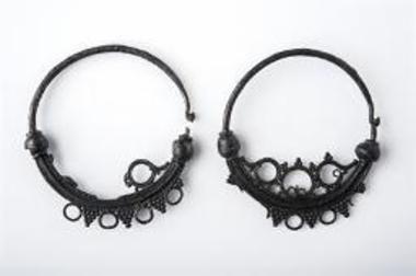 Ζεύγος ασημένιων ενωτίων