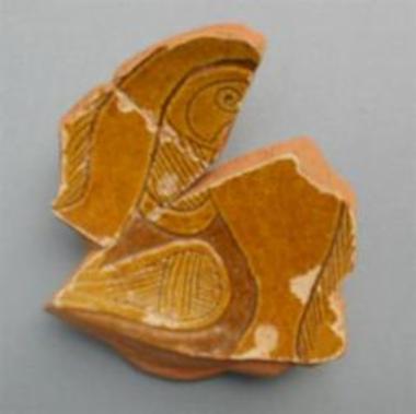 Όστρακο εφυαλωμένου, ανοικτού αγγείου