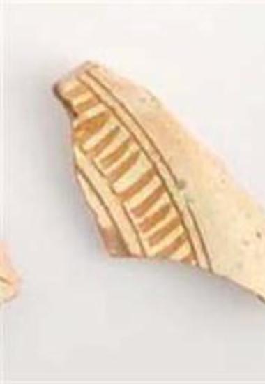 Όστρακο, πήλινου, εφυαλωμένου, ανοικτού αγγείου