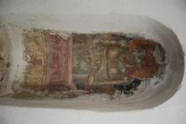 Τοιχογραφία με απεικόνιση της Άκρας Ταπείνωσης