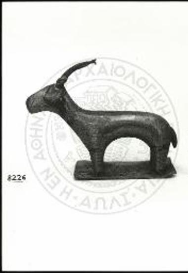 Φρέαρ 52. Χρυσό ειδώλιο αιγάγρου.