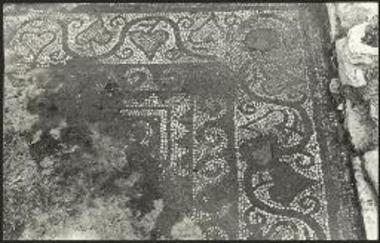 Λεπτομέρεια μωσαϊκού δαπέδου ε.