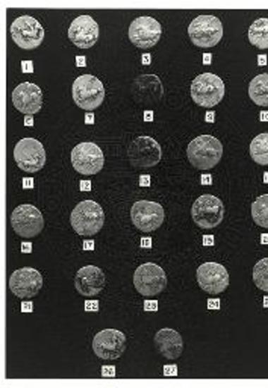 Θησαυρός αργυρών νομισμάτων, οπίσθια όψη.