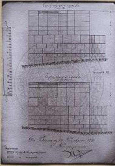 Τομή της γεφύρας της Ελευθέρνης.