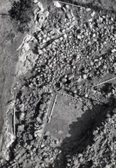 Ο ΒΔ τομεύς από αέρος (J.W. Myers).