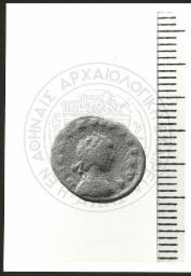 (EN) Arcadius. Heraclea or Nicomedia A.D. 388-392. Isthmus TR4 tr2 (2) (78.889). Burst r. pearl diadem.