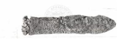 Ταφικός Κύκλος Β, μάχαιρα εκ του τάφου Η (Μ8668).