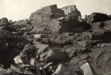 Άποψη της ανασκαφής.