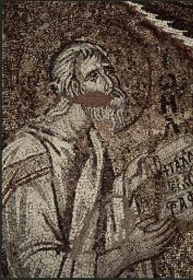 Προτομή του προφήτου Ιωήλ.