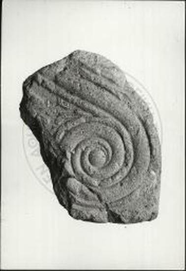 Άβδηρα. Απότμημα ακροκεράμου μετά αναγλύφου διακοσμήσεως.