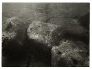 Η κατάσταση των δόμων στο βυθό, στο σημείο ΙΙ του τομέα Α.