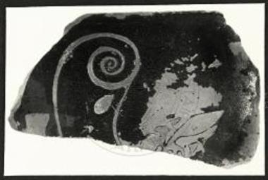 (EN) The Red-Figured Pottery. Isthmus, TR1 tr1 (5). Fragment from the wall of a bell or calyx-krater (78.513). Attic.
