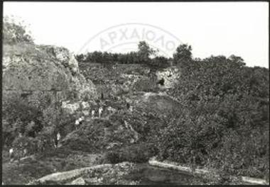 Γενικά άποψη του Νυμφαίου από Ν.