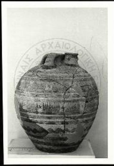 Αποθήκη Α3. Ψευδόστομος αμφορεύς. Ύψος 0,355 μ.