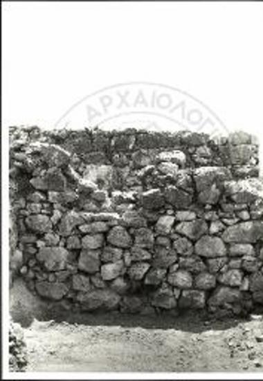 Βορειοδυτική Συνοικία, Δωμάτιο ΙΙ1, εσωτερική όψη νοτίου τοίχου.