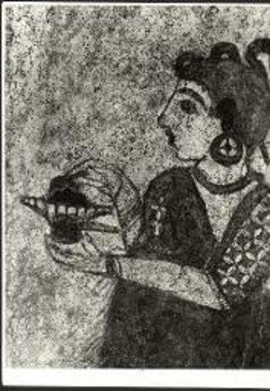 Η Ιέρεια. Δωμάτιον των Γυναικών. Λεπτομέρεια.