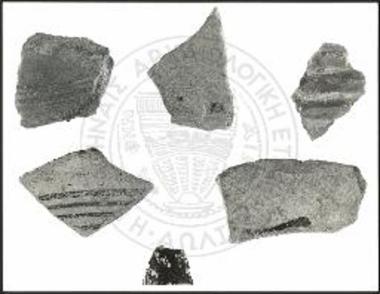 Τείχος, όστρακα από την τομή 2.