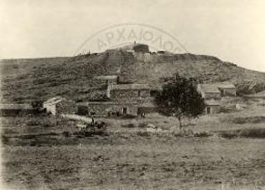 View of the excavation.