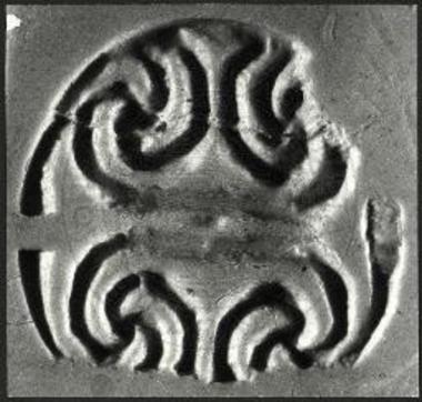 Εκμαγείον σφραγίδος εξ ελεφαντοστού.