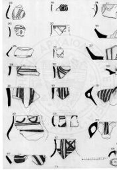 Κεραμική από την ανασκαφή της Δήμητρας.