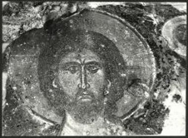 Επίδαυρος-Λιμηρά. Κάτω Καστανιά, Άγιος Ιωάννης Πρόδρομος. Ο Χριστός στο νάρθηκα.