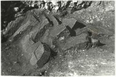 Δωδώνη. Οπτόπλινθοι της ανωδομίας του βουλευτηρίου.