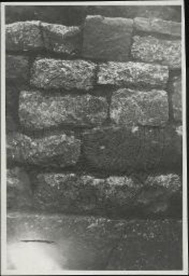 Άβδηρα. Τμήμα τοίχου ελληνιστικής οικοδομής αποκαλυφθέν εντός της τάφρου Γ.