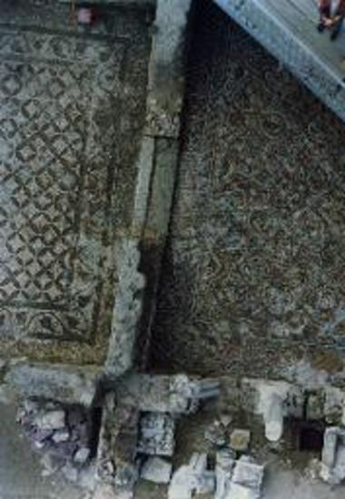 Το ψηφιδωτό δάπεδο του χώρου VIII.