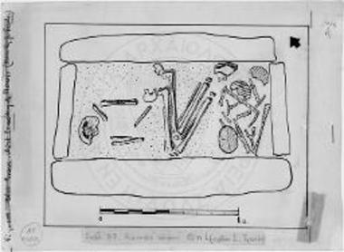 Τάφος Θπ1. Κάτοψις.