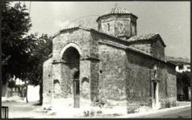 Κάμπος, Άγιοι Θεόδωροι. Άποψη του ναού από ΝΔ.