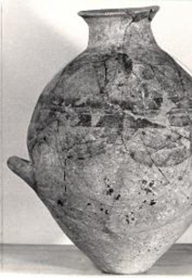 Ταφικός Κύκλος Β, αγγείον εκ του τάφου Ι.