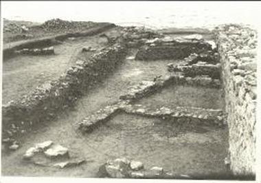 Μεσημβρία. Ανατολική πλευρά του περιτειχισμένου οικισμού. Τετράγωνα Β, Α και ΝΑ, άποψη από Βορρά.