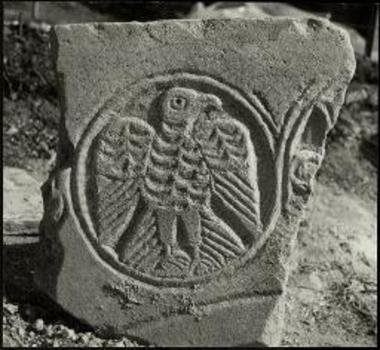 Αγ. Χαράλαμπος Μαρωνείας. Τμήμα θωρακίου τέμπλου.