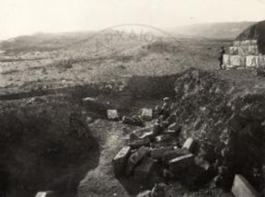 Excavation view.