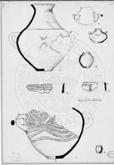 Κεραμική από τον τύμβο της Εξοχής.