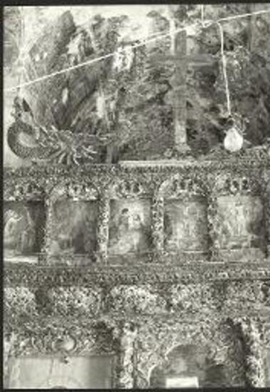 Κάμπος, Άγιοι Θεόδωροι, τέμπλο, λεπτομέρεια.