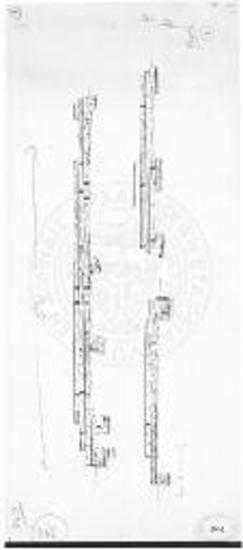 Τομές κατά μήκος και πλάτος του μεγάλου ναού.