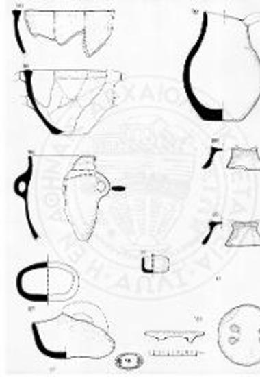 Κεραμική από την ανασκαφή της Δήμητρας.