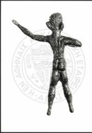 Γυμνή ανδρική μορφή. (ΜΗ 4358).